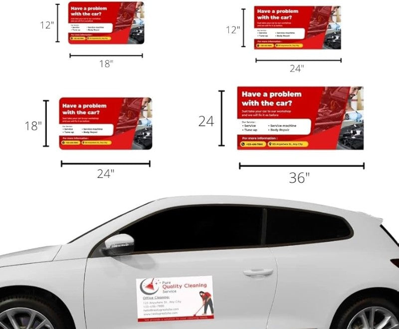 Best Car Magnet Sizes And Shapes For Different Vehicles