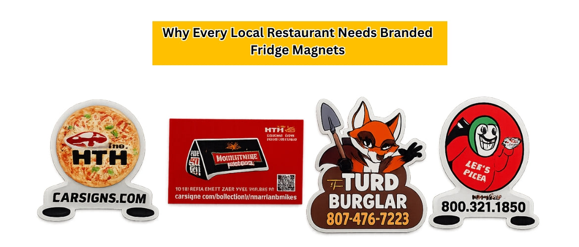 Why Every Local Restaurant Needs Branded Fridge Magnets