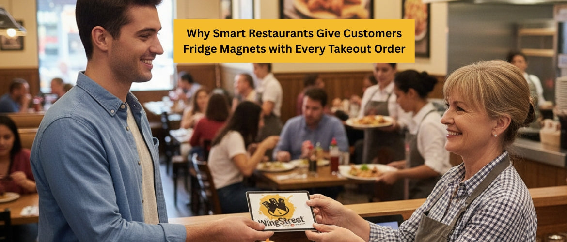 Why Smart Restaurants Give Customers Fridge Magnets with Every Takeout Order