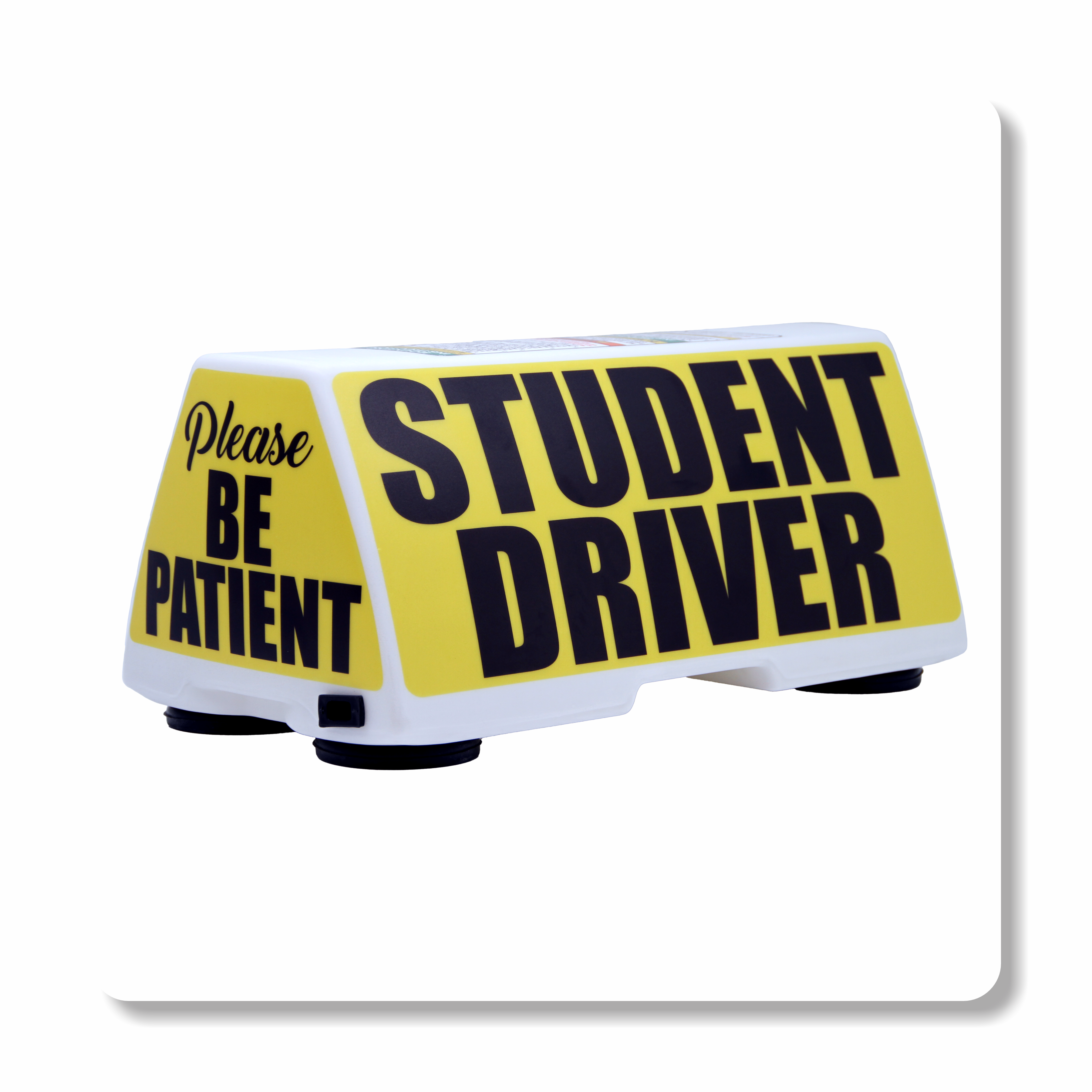 Student Driver MINI QUAD SIGN - Image 1