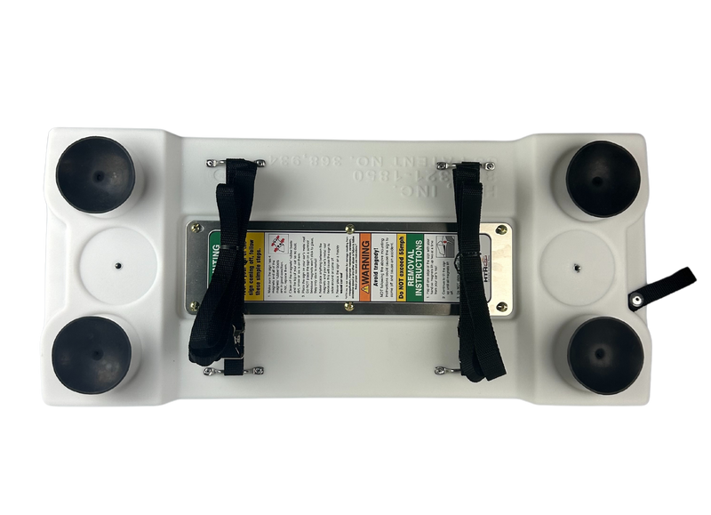 Straps and Suction Cups Instead of Magnets