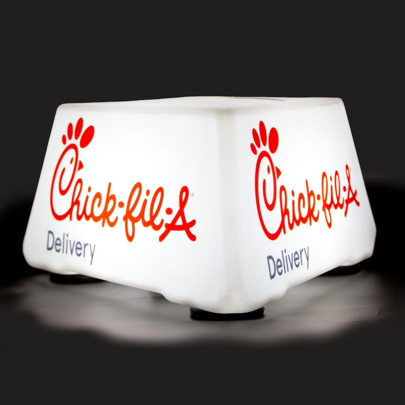 CHICK-FIL-A AUTO ADVERTISER SIGN