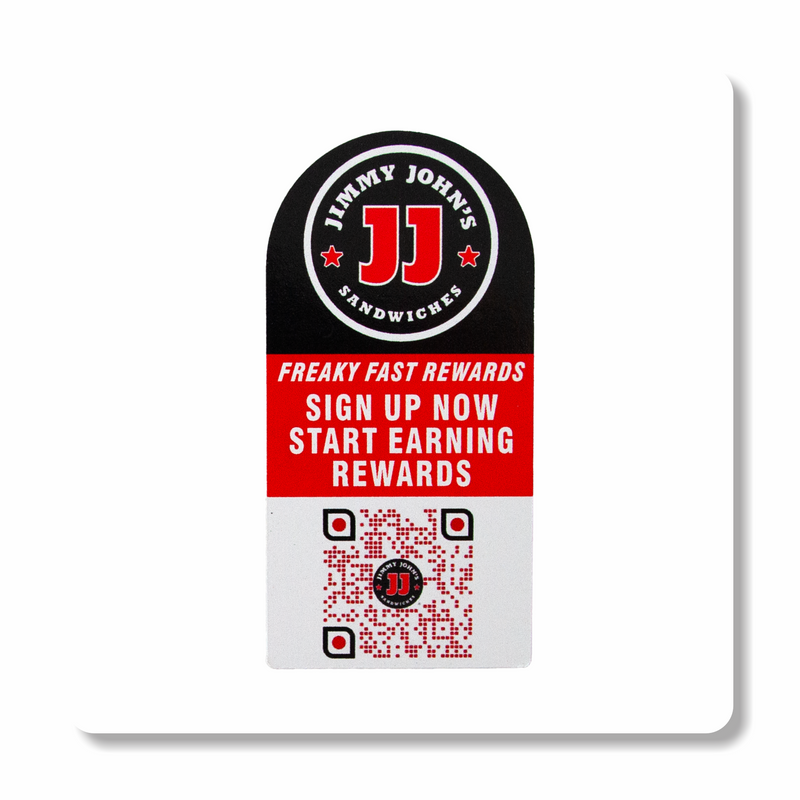 JIMMY JOHN'S FRIDGE MAGNET 500 PACK