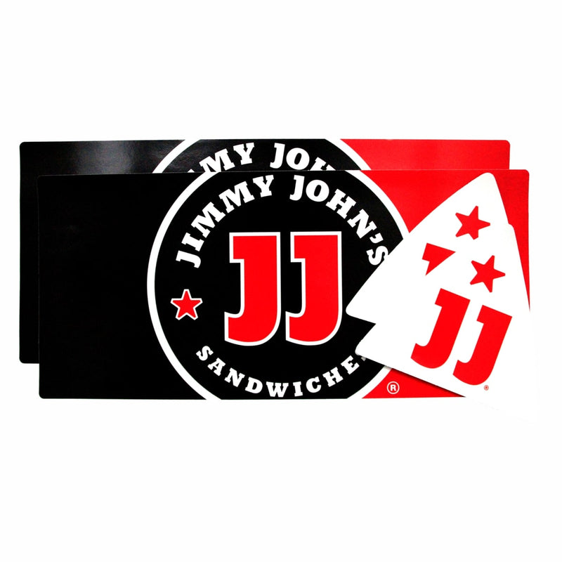 JIMMY JOHN'S QUAD DECAL SET