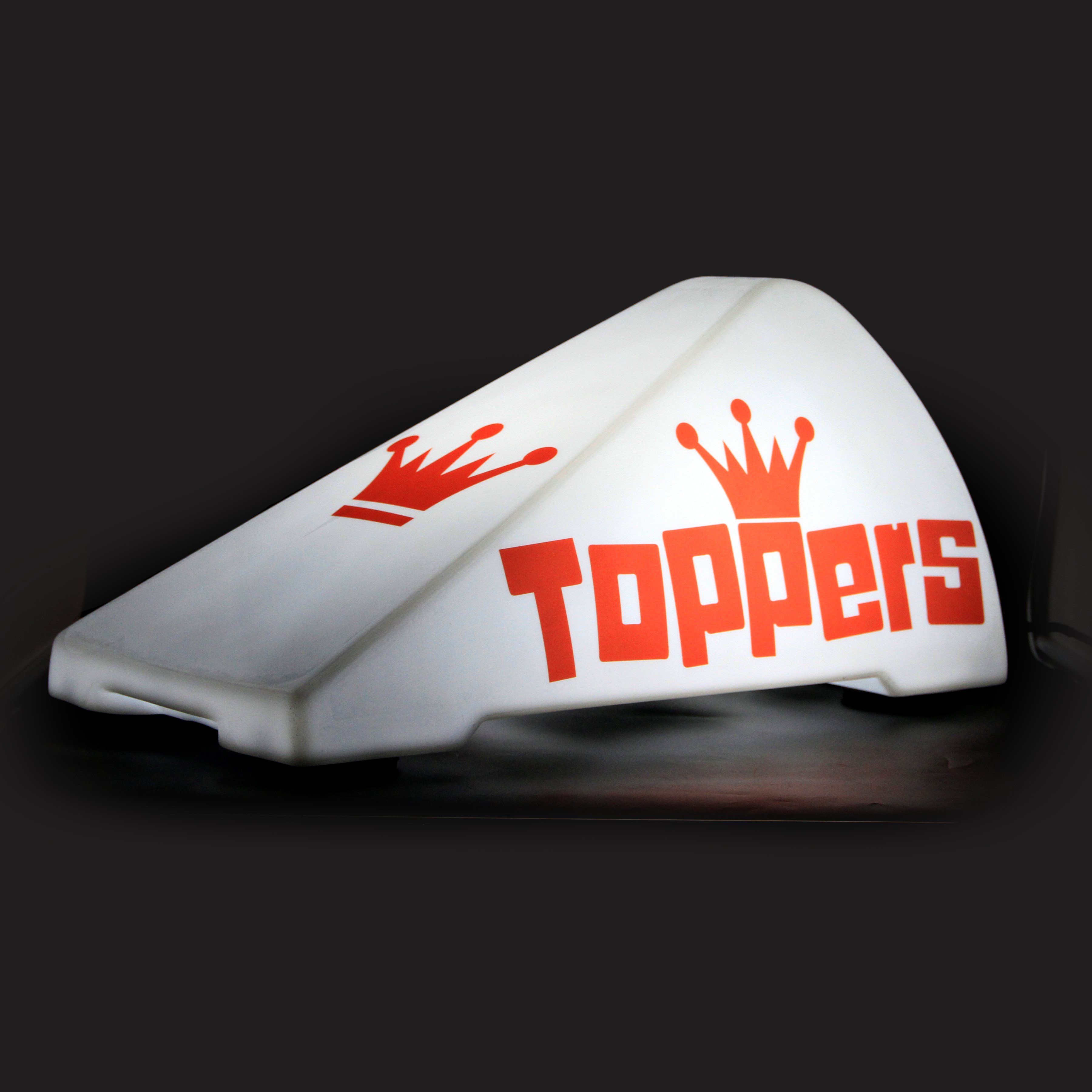 Toppers Pizza Slice Sign - Image 2