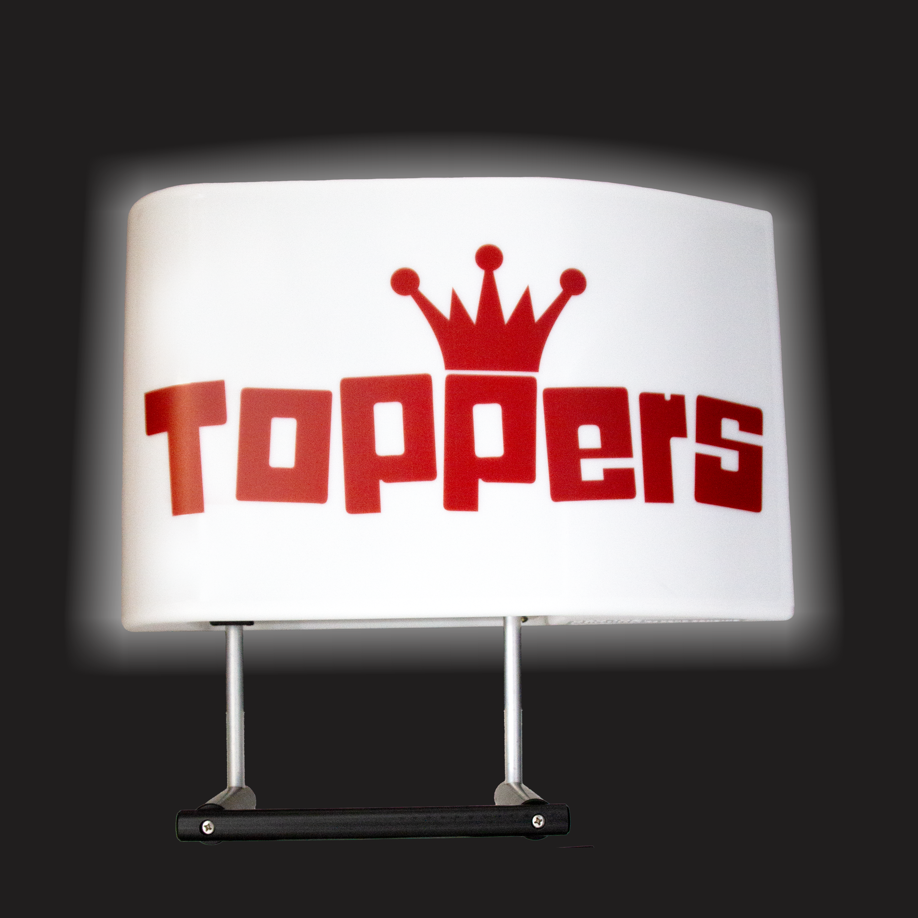 Toppers Pizza Window Wing Sign - Image 2