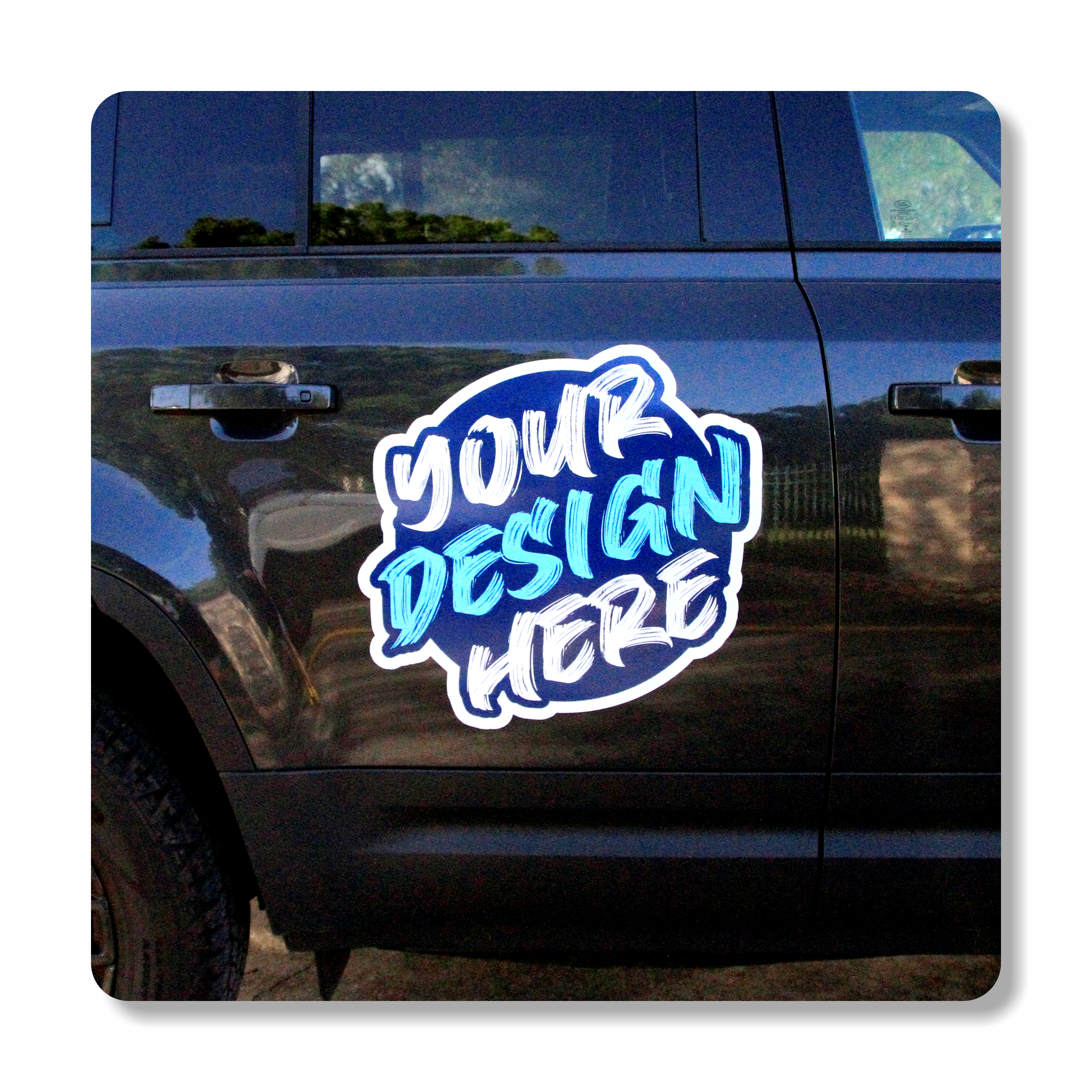 Custom Die-Cut Magnet For Cars - Image 2