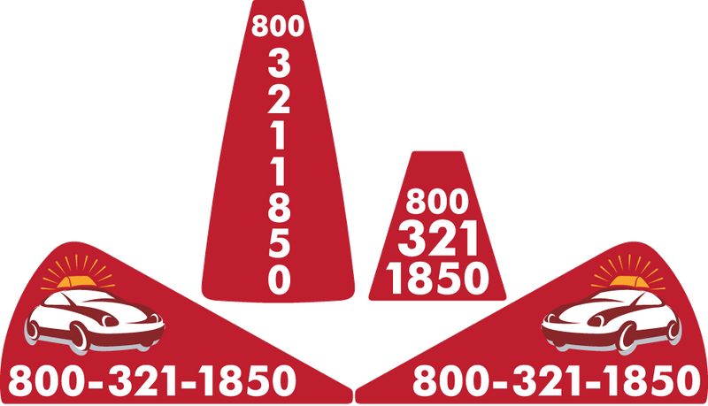 PIZZA SLICE REPLACEMENT DECALS