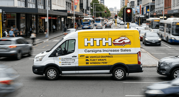 How to Design Car Signs That Get Noticed Instantly