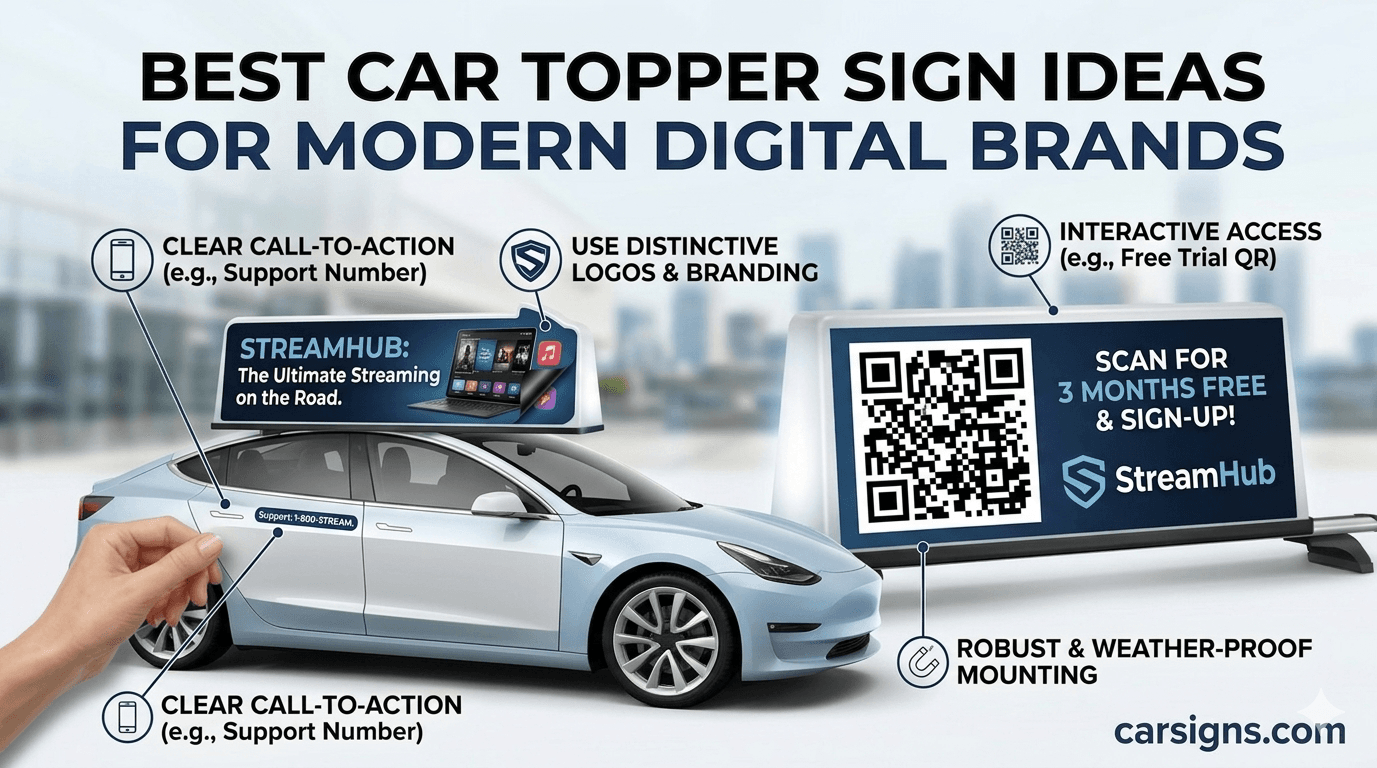 How Many Impressions Do Car Topper Ads Really Get? Data & Examples