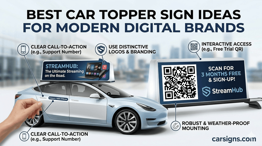 How Many Impressions Do Car Topper Ads Really Get? Data & Examples
