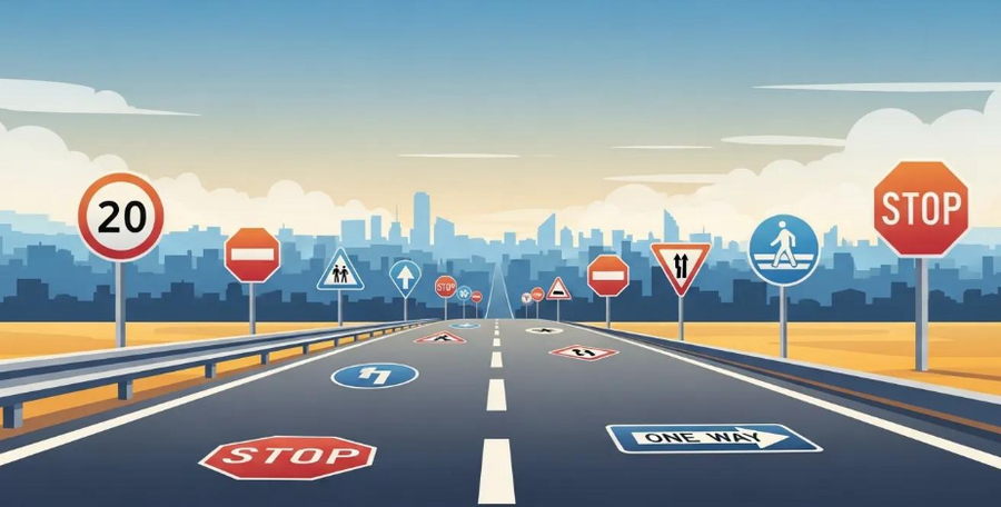 Car Sign Placement Laws Explained: Roof, Door & Window Sign Rules