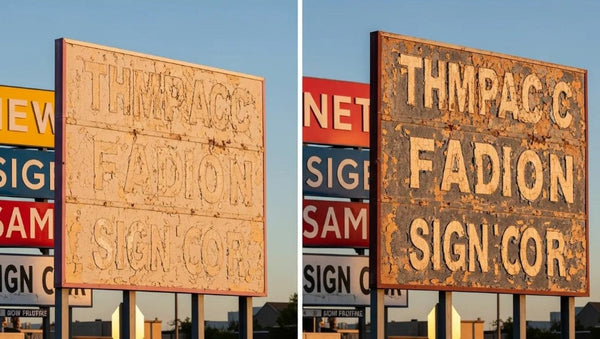 How Car Sign Color Fading Impacts Brand Perception Over Time: Vehicle Signage Durability and Maintenance Insights