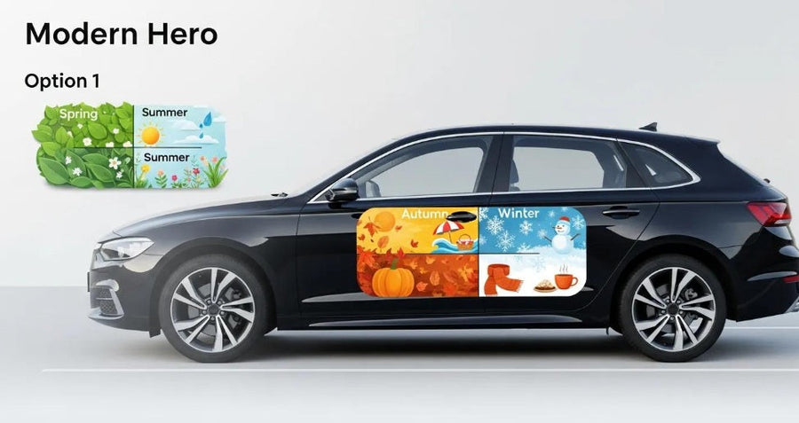 Using Car Door Magnets for Seasonal Business Promotions Without Reprinting Your Whole Vehicle