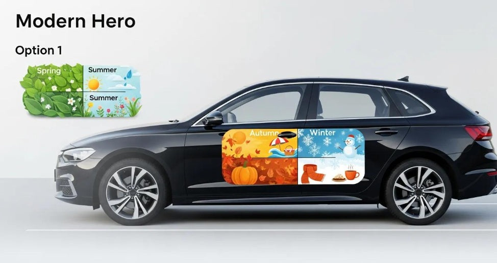 Using Car Door Magnets for Seasonal Business Promotions Without Reprinting Your Whole Vehicle