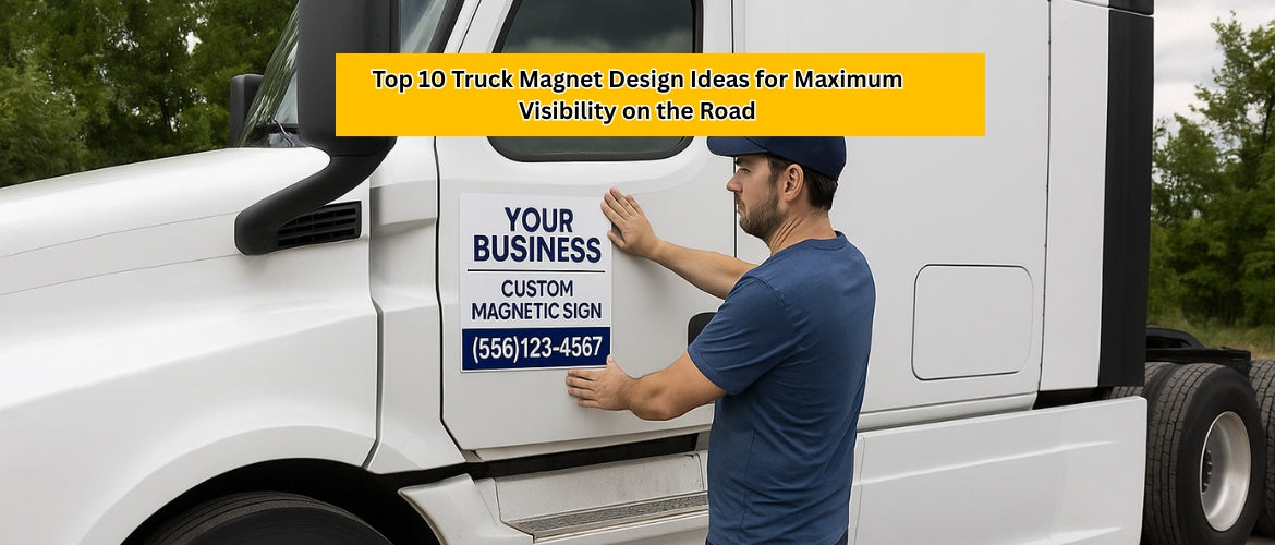 Top 10 Truck Magnet Design Ideas for Maximum Visibility on the Road