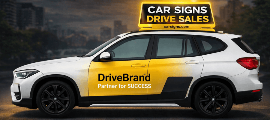 Car Topper Signs for Food Delivery: Cost, ROI & Best Designs