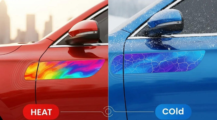 How Temperature Changes Affect Car Sign Materials: Expansion, Cracking & Performance