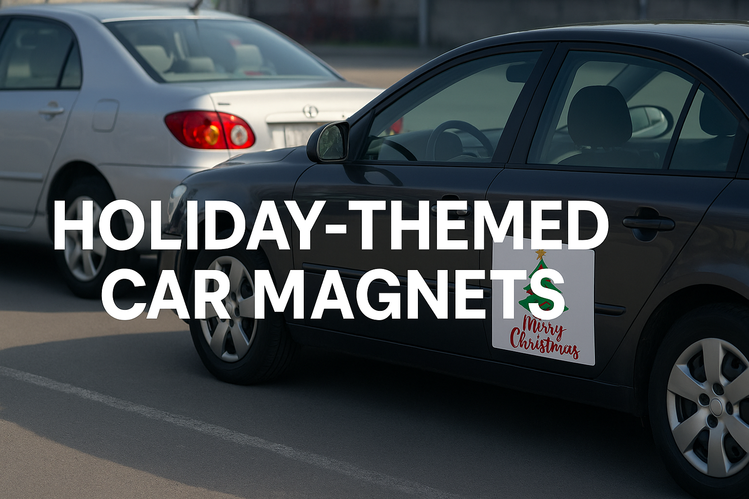 Holiday-Themed Car Magnets for Christmas & Seasonal Promotions