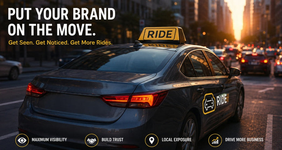 How to Choose Between One Large Car Sign or Multiple Smaller Signs for Effective Vehicle Advertising