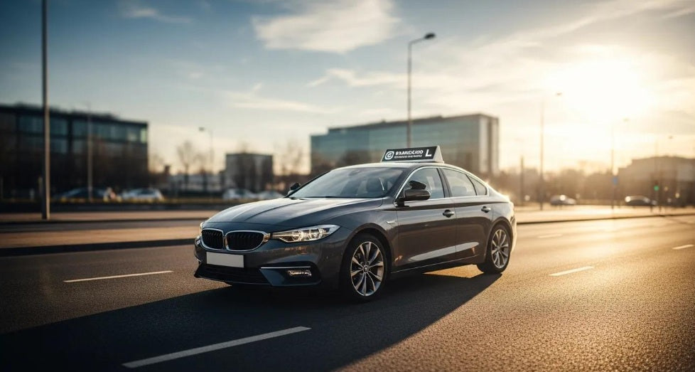 Why Driving Schools Benefit More From Branded Car Signs Than Digital Ads