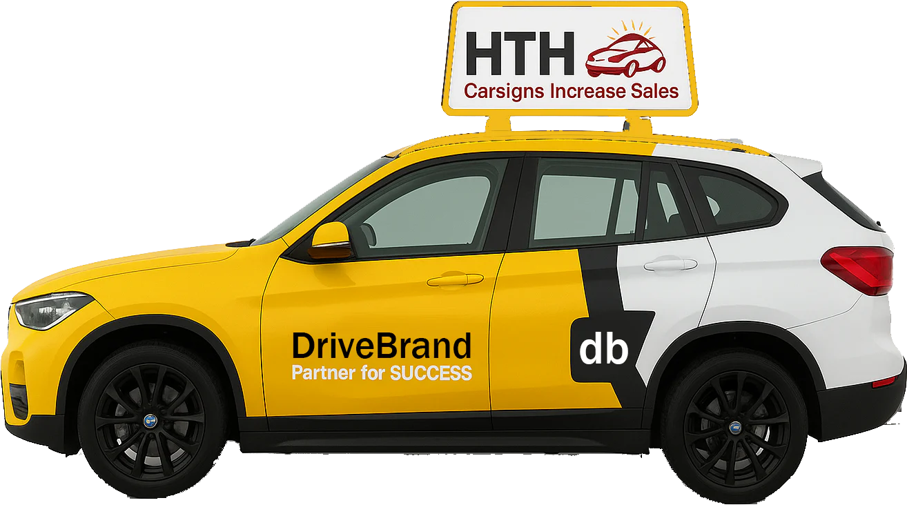 Car Top Signs & Custom Car Signs | CarSigns (HTH Signs)