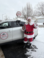 Coin Car Sign – Magnetic Round LED Roof Topper - 18