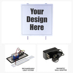 Pizza Box Window-Mounted Car Sign - 5