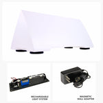 Quad Car Top Sign – Large Magnetic Rooftop Advertising Sign (25.5