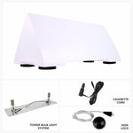 Quad Car Top Sign – Large Magnetic Rooftop Advertising Sign (25.5