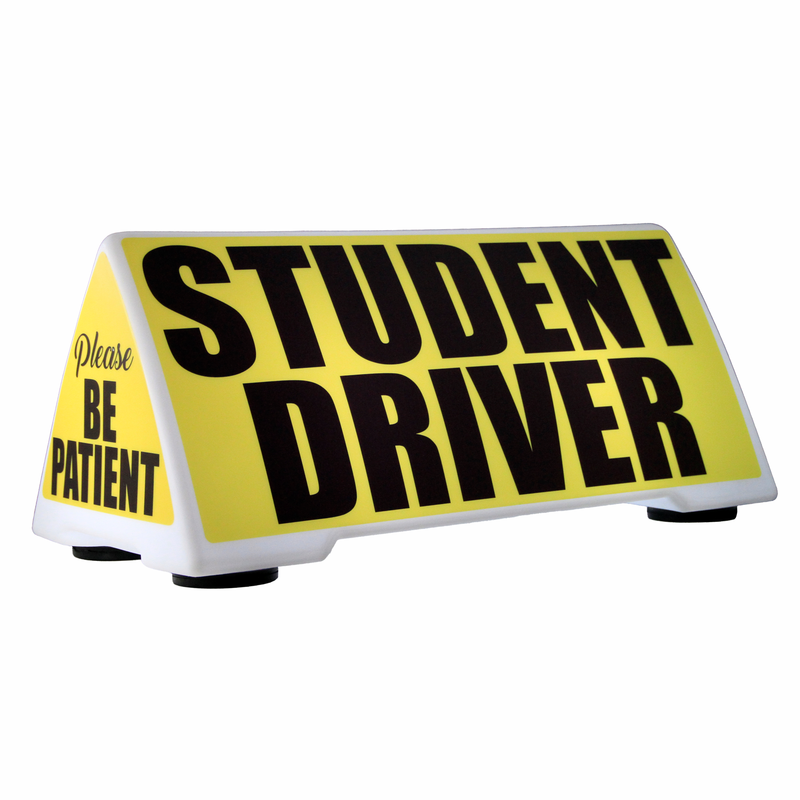 Student Driver Quad Sign