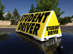 Student Driver Quad Sign - 2