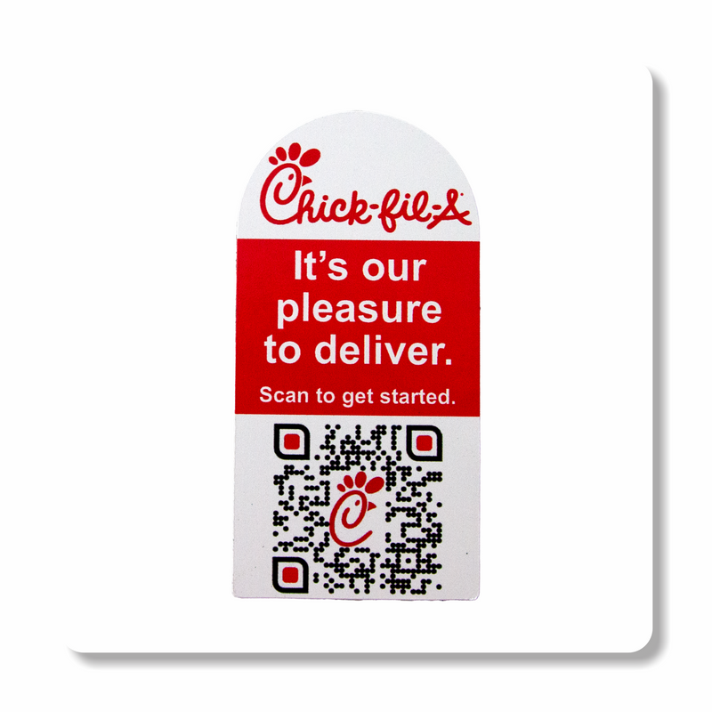 Chick-Fil-A Fridge QR Code Fridge Magnet - Pack of 500