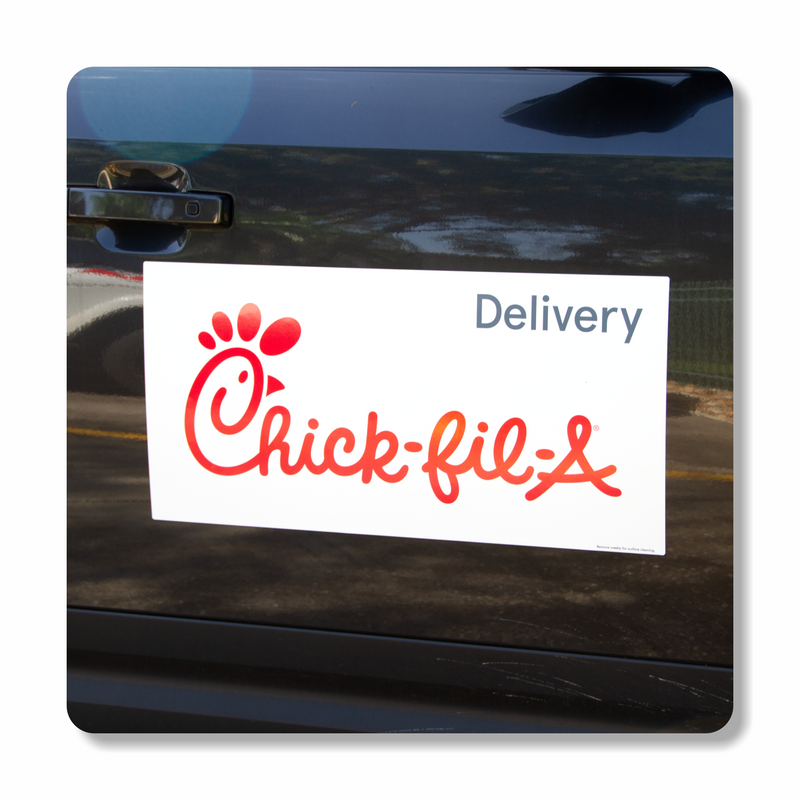 CHICK-FIL-A CAR DOOR MAGNET SET