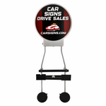 COIN WING – Premium Window-Mount Car Sign - 1