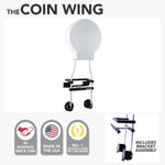 COIN WING – Premium Window-Mount Car Sign - 3