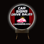 COIN WING – Premium Window-Mount Car Sign - 2