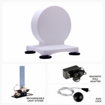 Coin Car Sign – Magnetic Round LED Roof Topper - 13