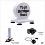 Coin Car Sign – Magnetic Round LED Roof Topper - 11