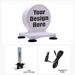 Coin Car Sign – Magnetic Round LED Roof Topper - 6