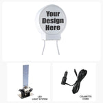 COIN WING – Premium Window-Mount Car Sign - 9