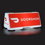 DoorDash Mini Quad Car Sign – 4-Sided Car Topper for Deliveries - 2