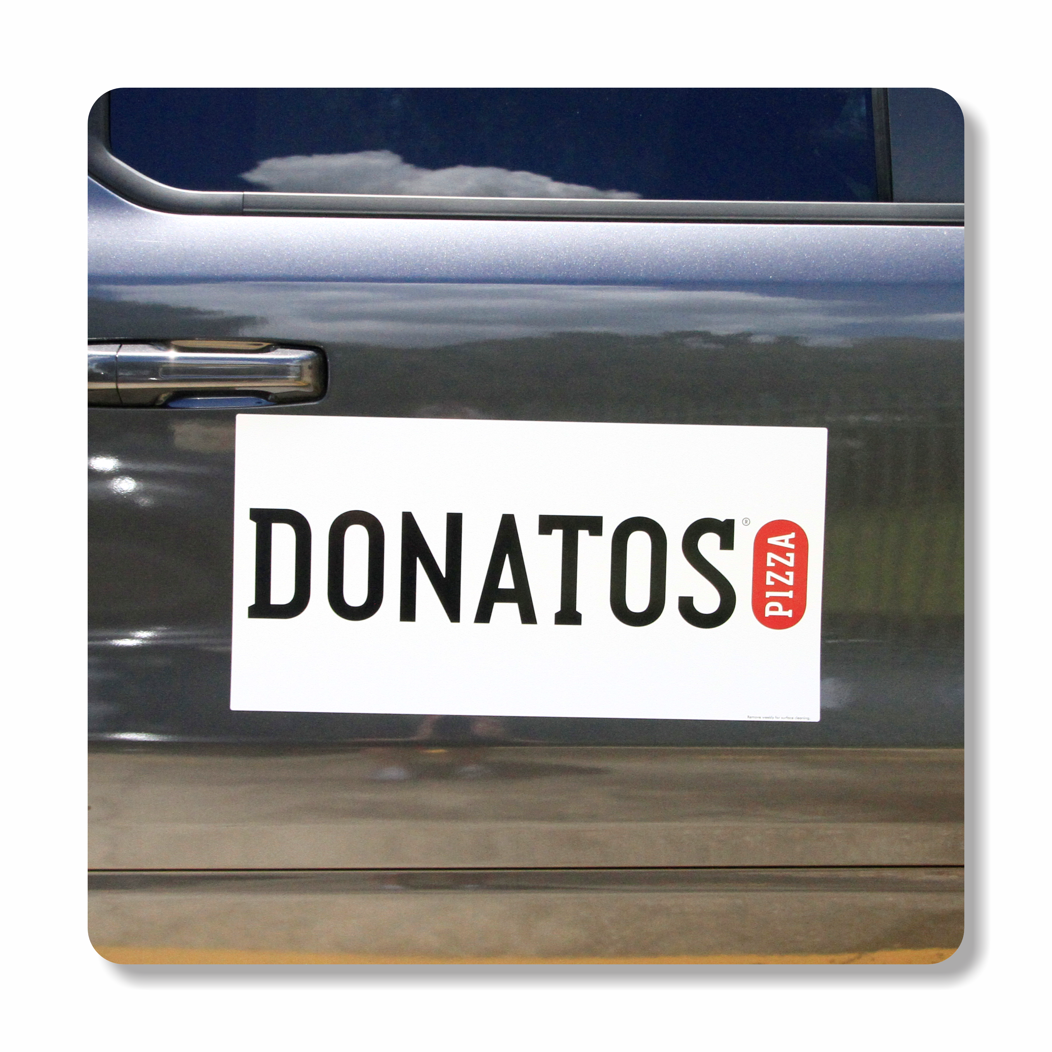Donatos Pizza Large CAR DOOR MAGNET SET