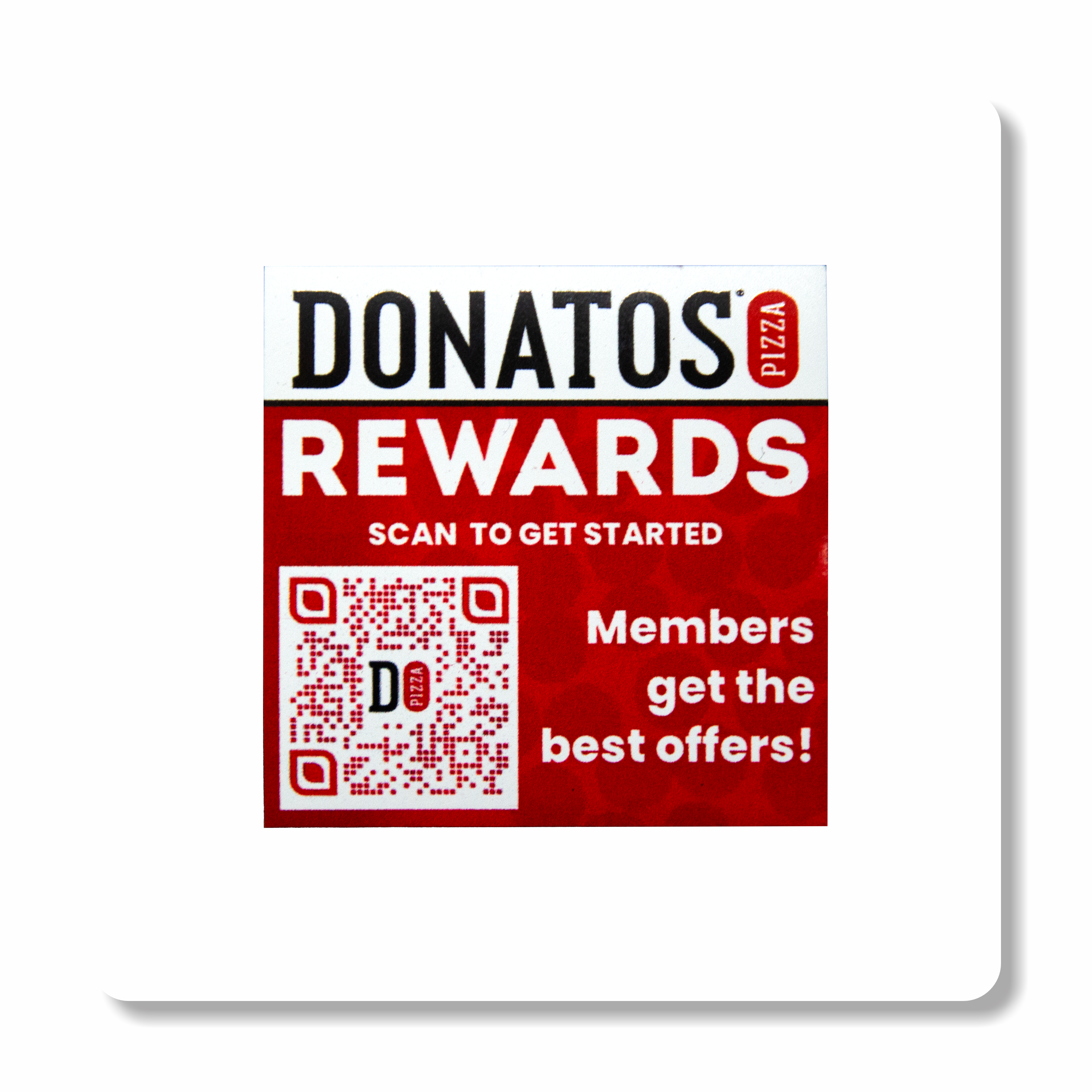 Donatos Pizza Fridge Magnet 500 Pack