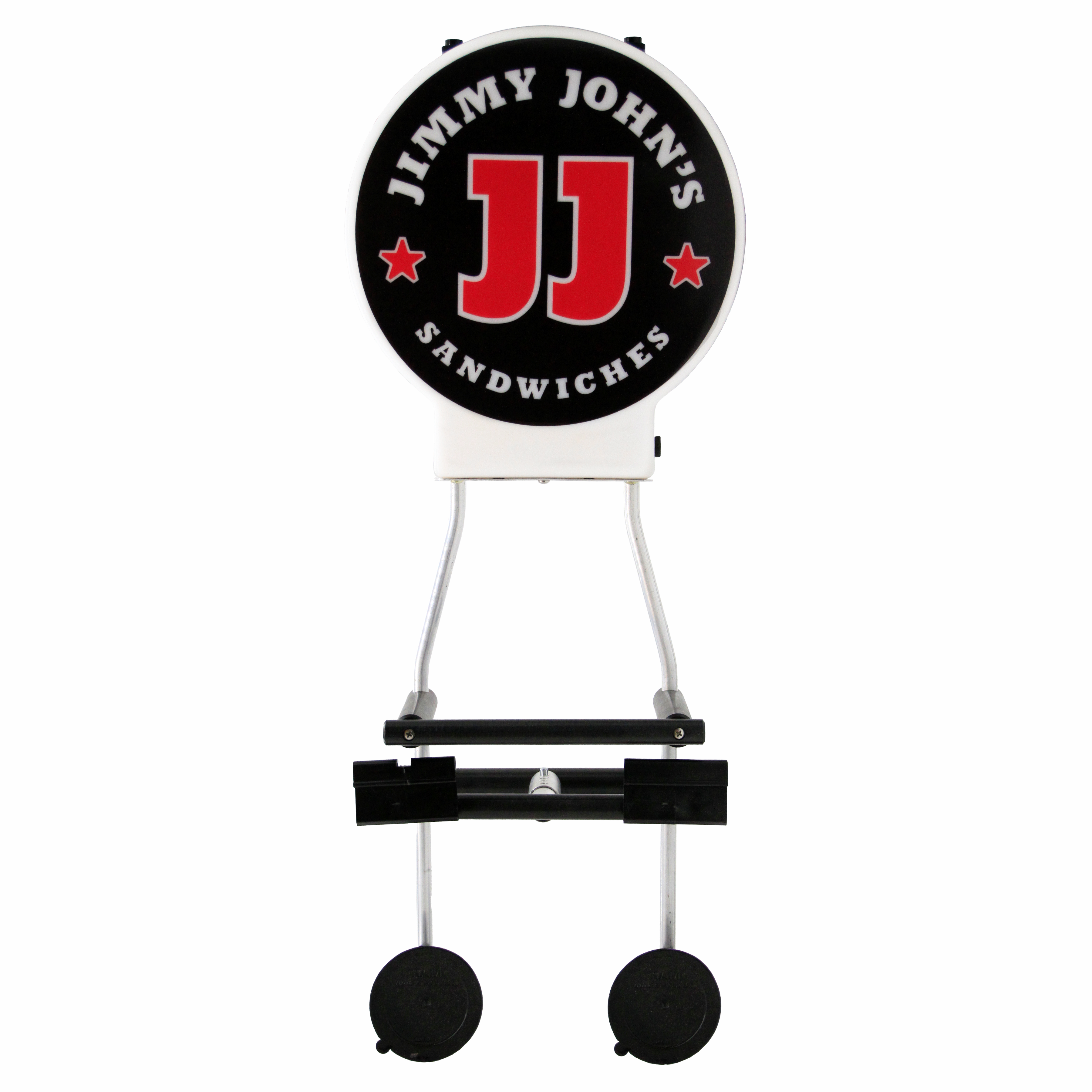 Jimmy John's Coin Wing – Window Mount Car Sign