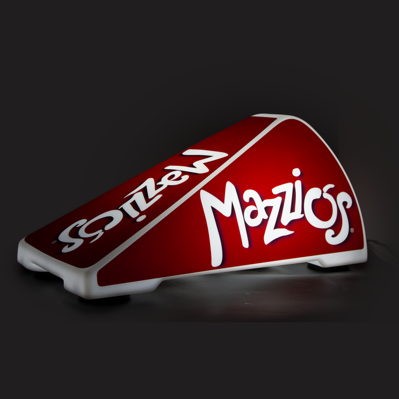 Mazzio's Pizza Slice Sign