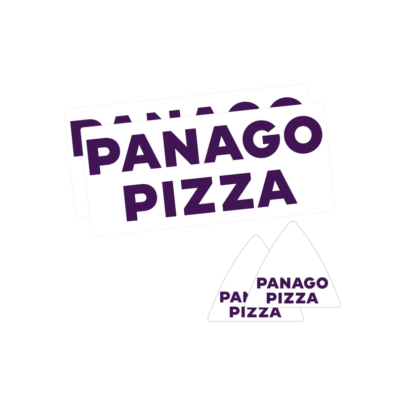 Panago Pizza Quad Decal Set