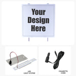 Pizza Box Window-Mounted Car Sign - 9