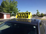 Student Driver Quad Sign - 3