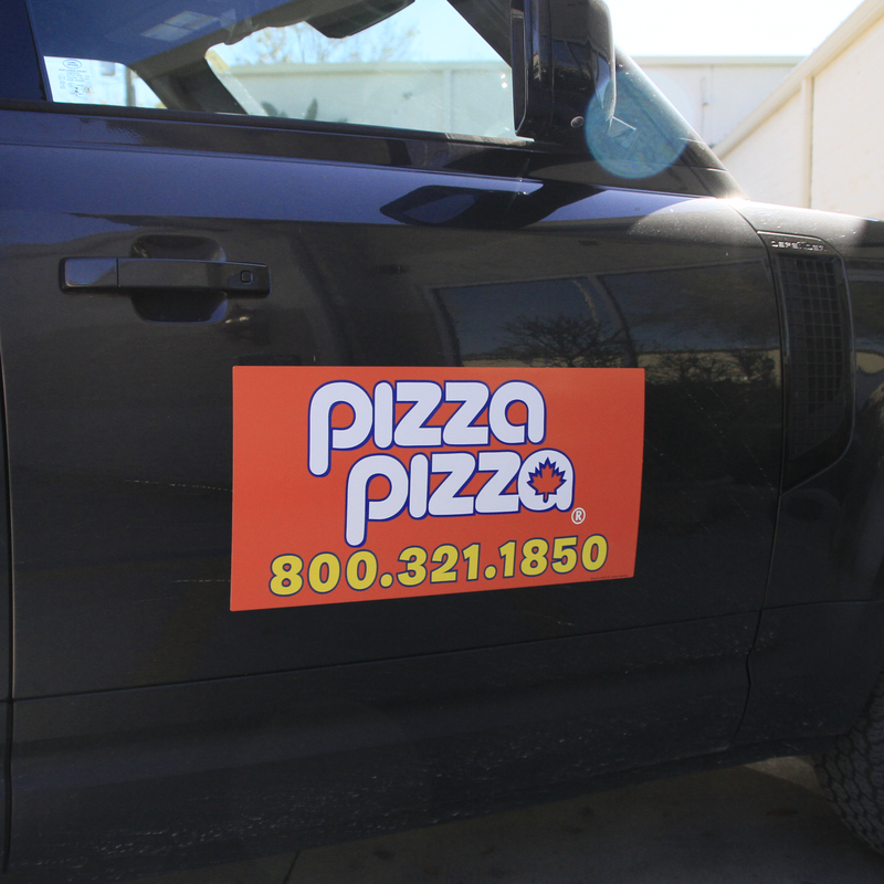 Pizza Pizza Car Door Magnet Set